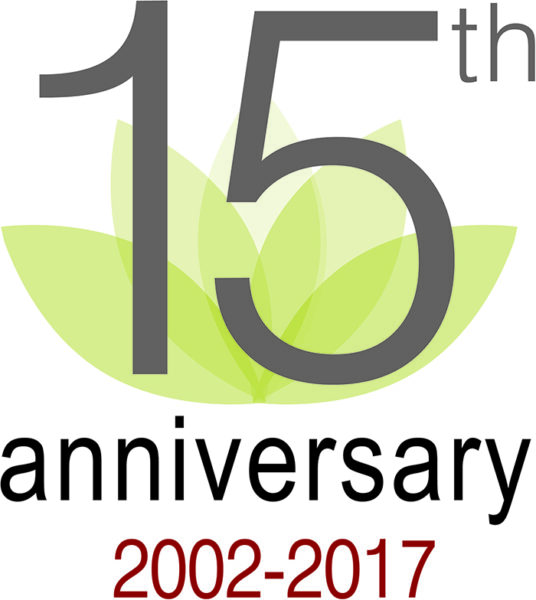 SDC 15th anniversary logo