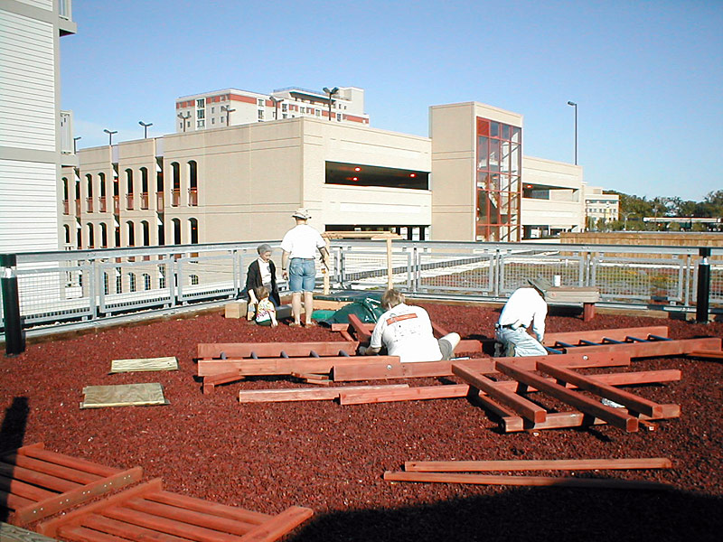 Facilities services - work on rooftop