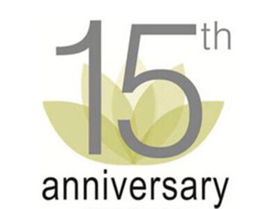 SDC 15th Anniversary logo