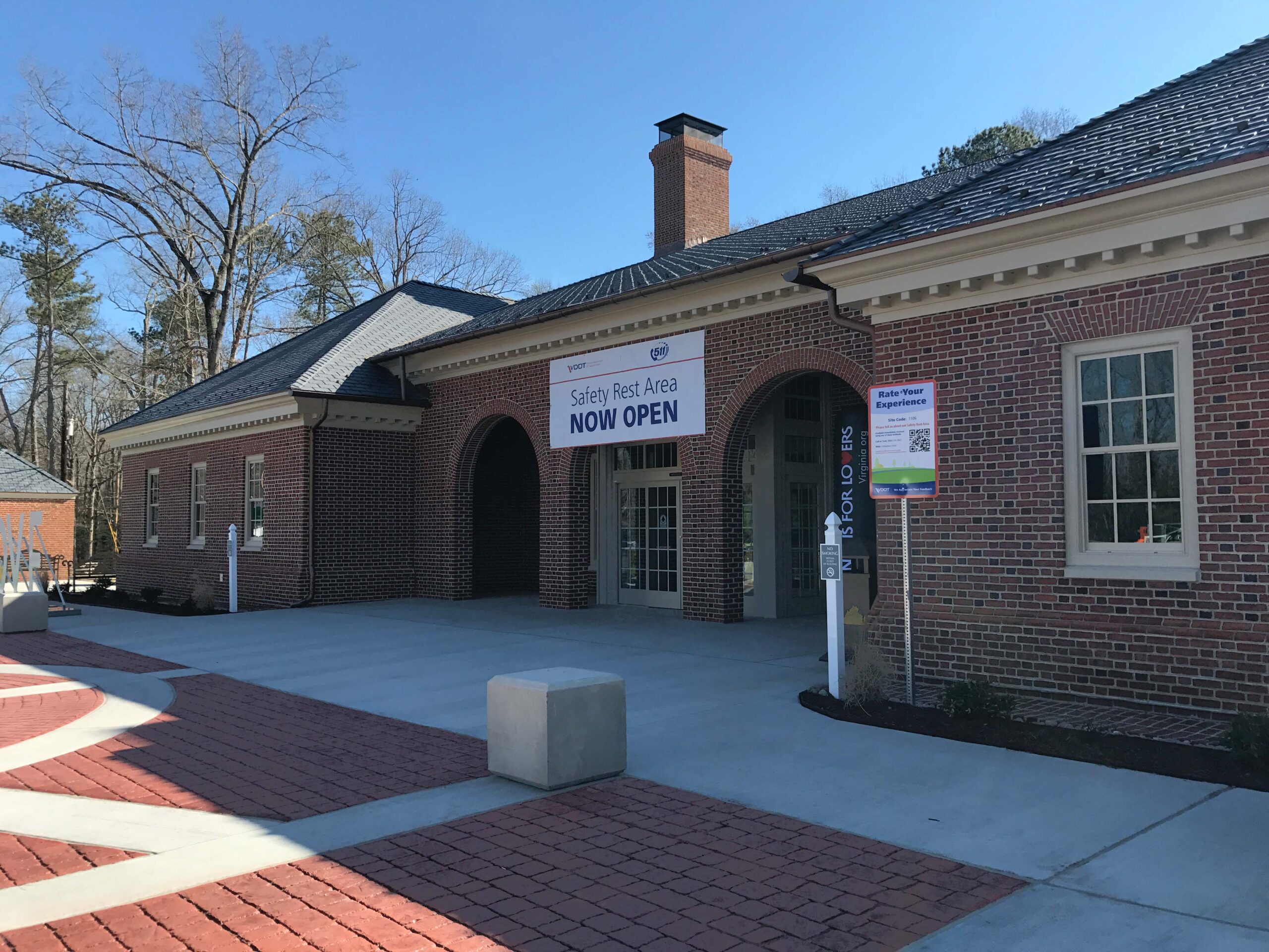 Virginia Department of Transportation Safety Rest Area - Greensville Northbound, Skippers, VA